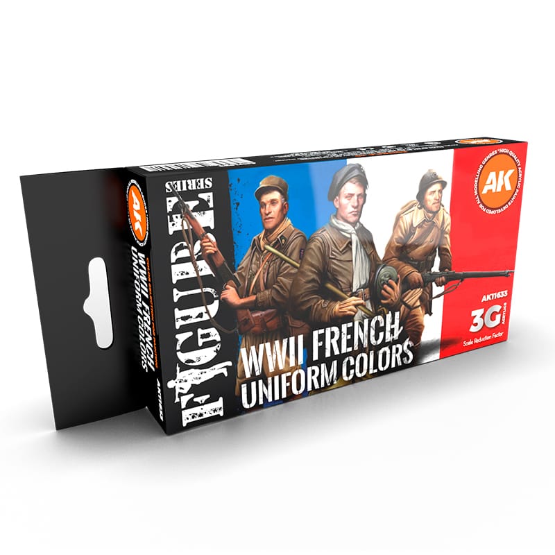 WarForge - WWII FRENCH UNIFORM COLORS - Warhammer