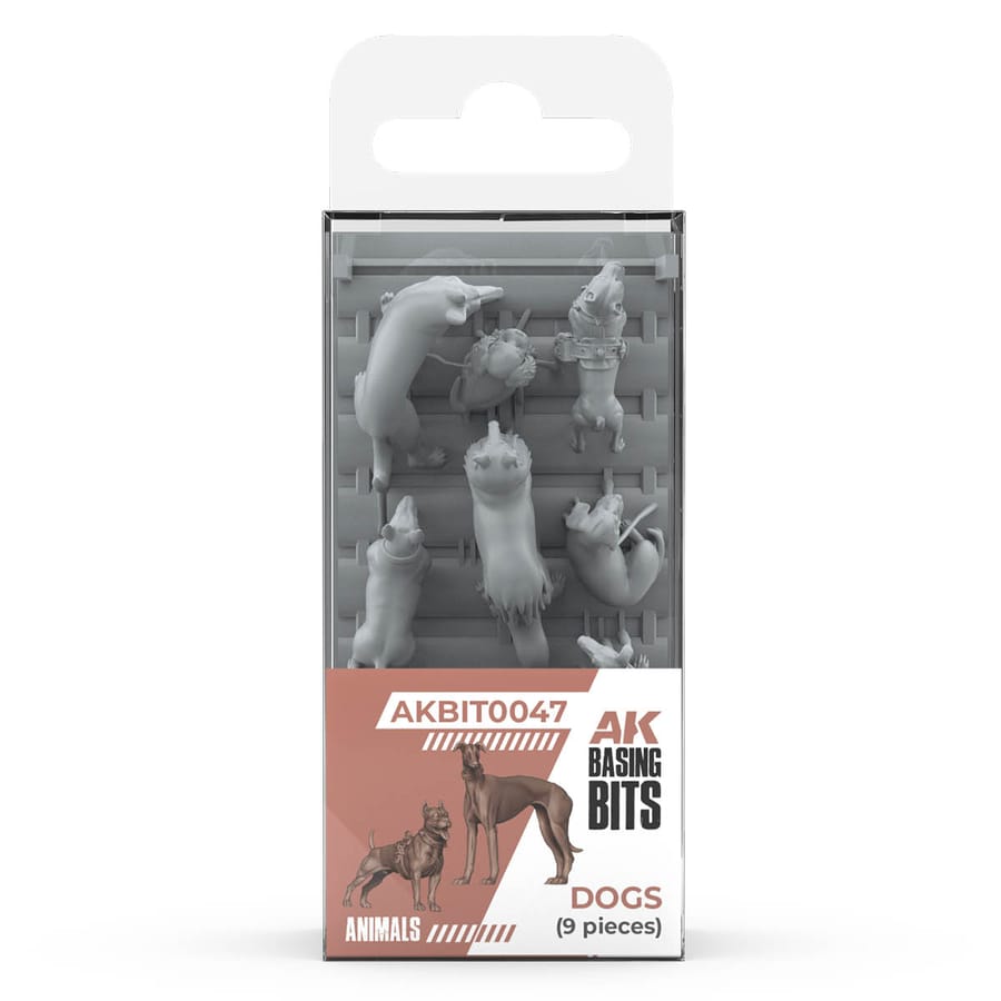 WarForge - DOGS – AK BASING BITS - Warhammer