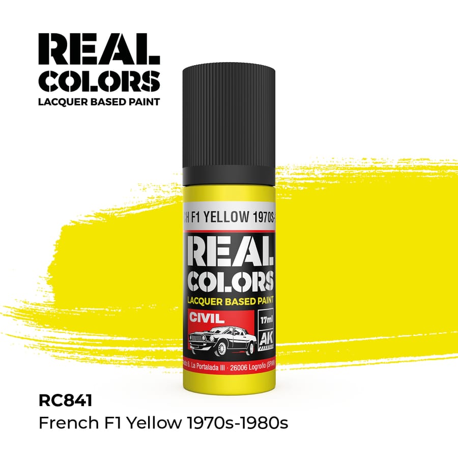 WarForge - French F1 Yellow 1970s-1980s - Warhammer