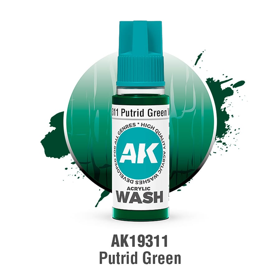 WarForge - PUTRID GREEN – ACRYLIC WASH - Warhammer