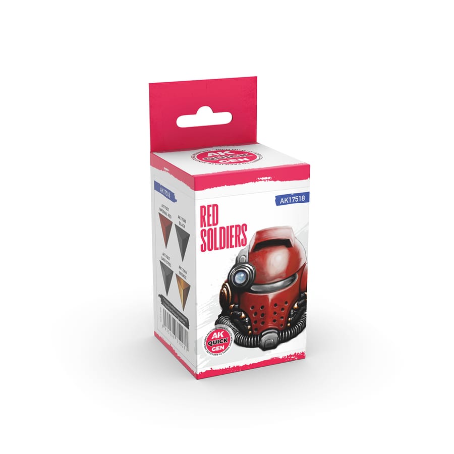WarForge - RED SOLDIERS – QUICK GEN SET - Warhammer