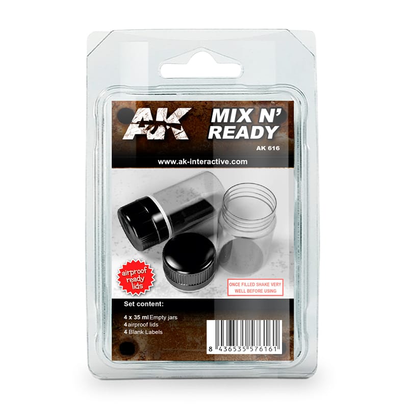 WarForge - MIX N’ READY MIXING BOTTLES 35ML - Warhammer