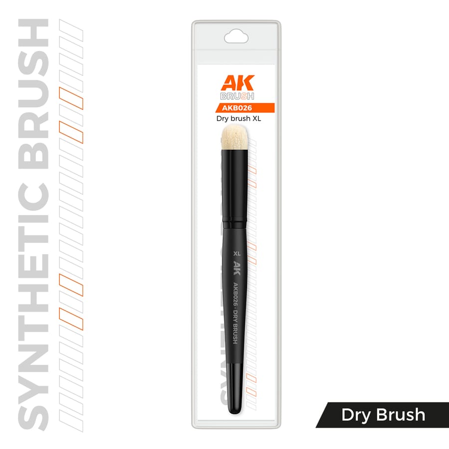 WarForge - AK SYNTHETIC DRY BRUSH – XL - Warhammer