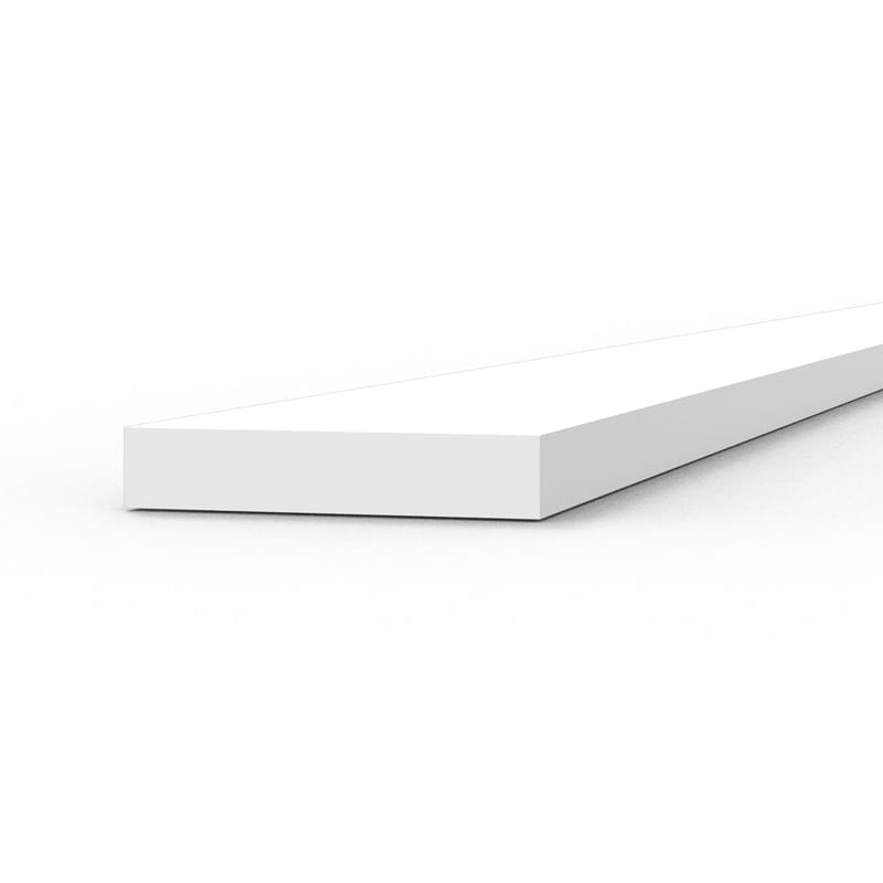 WarForge - Strips 0.75 x 4.00 x 350mm – STYRENE STRIP – (10 units) - Warhammer