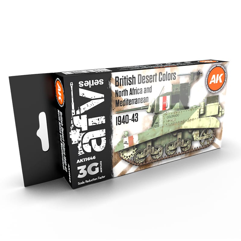 WarForge - BRITISH DESERT COLORS NORTH AFRICA AND MEDITERRANEAN 1940-43 - Warhammer
