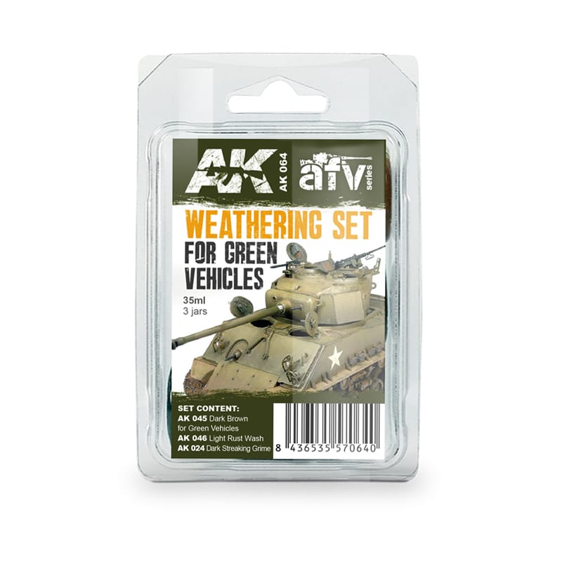 WarForge - Weathering Set for Green Vehicles - Warhammer