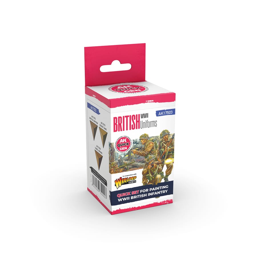 WarForge - BRITISH WWII UNIFORMS – QUICK GEN SET - Warhammer