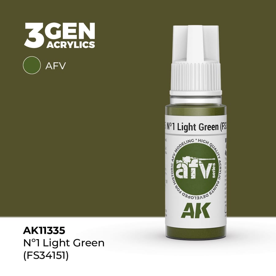 WarForge - Nº1 LIGHT GREEN (FS 34151) – AFV - Warhammer