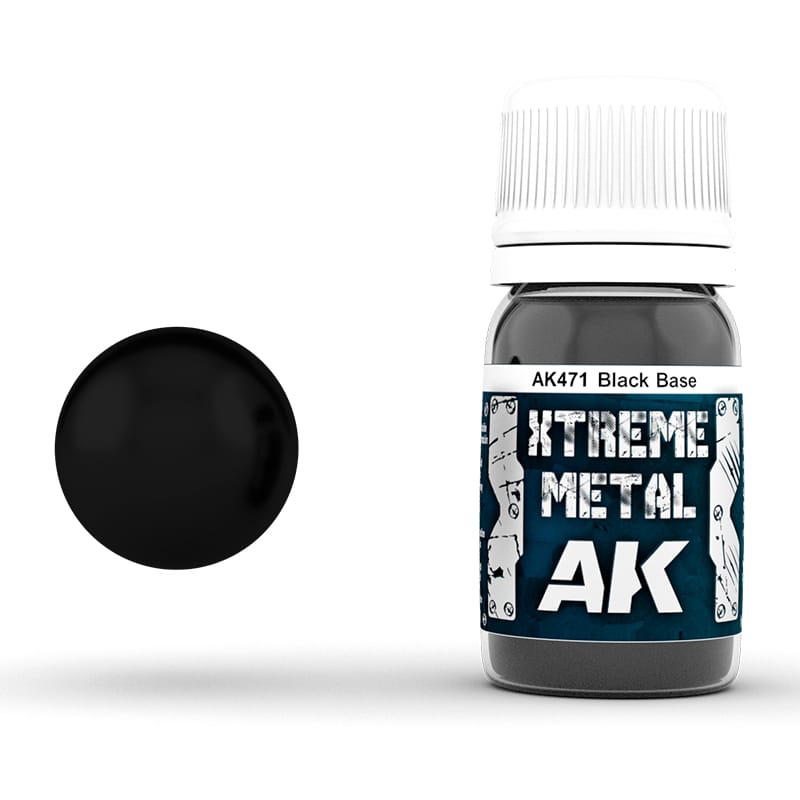 WarForge - XTREME METAL BLACK BASE 30ml - Warhammer