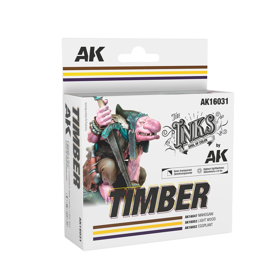 WarForge - TIMBER – INK SET - Warhammer