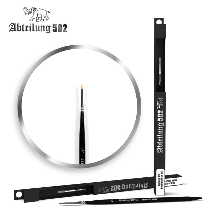 WarForge - Round Brush 4/0 - Warhammer