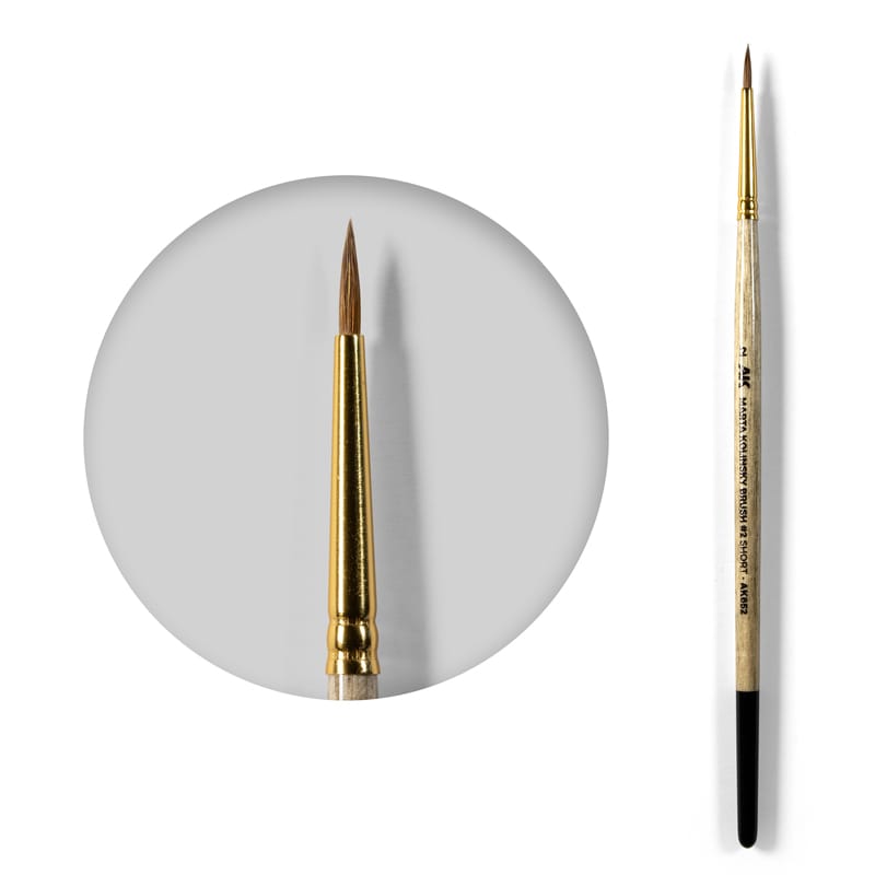 WarForge - MARTA KOLINSKY BRUSH #2 SHORT - Warhammer