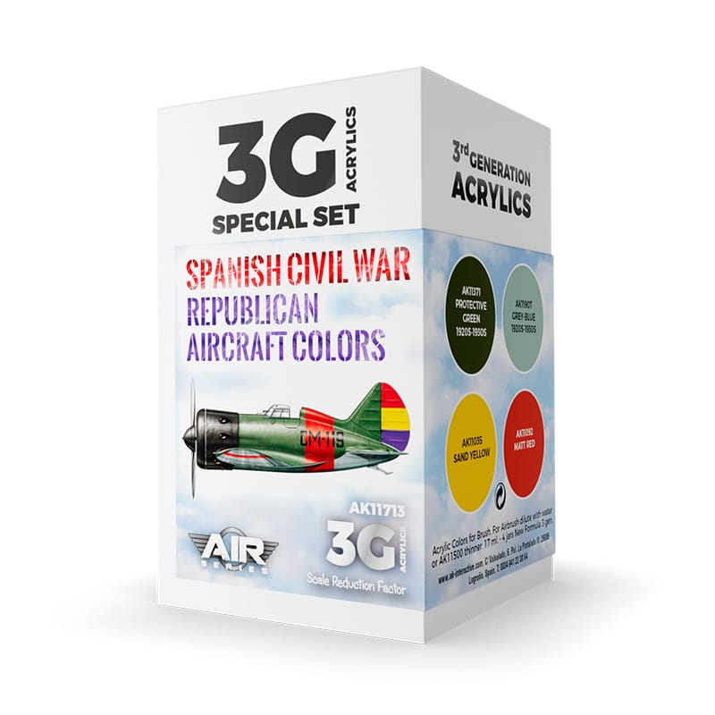WarForge - Spanish Civil War – Republican Aircraft Colors - Warhammer
