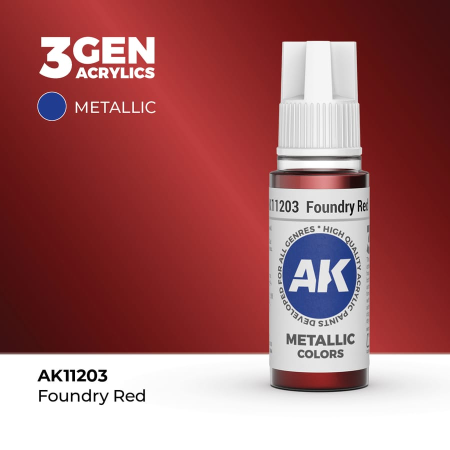 WarForge - FOUNDRY RED – METALLIC - Warhammer