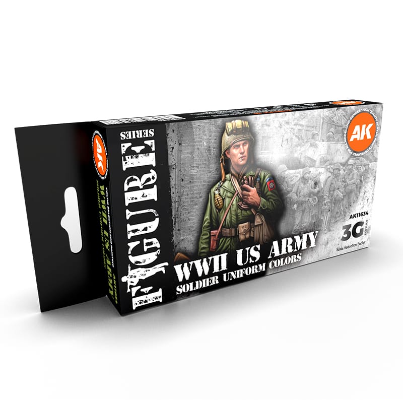 WarForge - WWII US ARMY SOLDIER UNIFORM COLORS - Warhammer