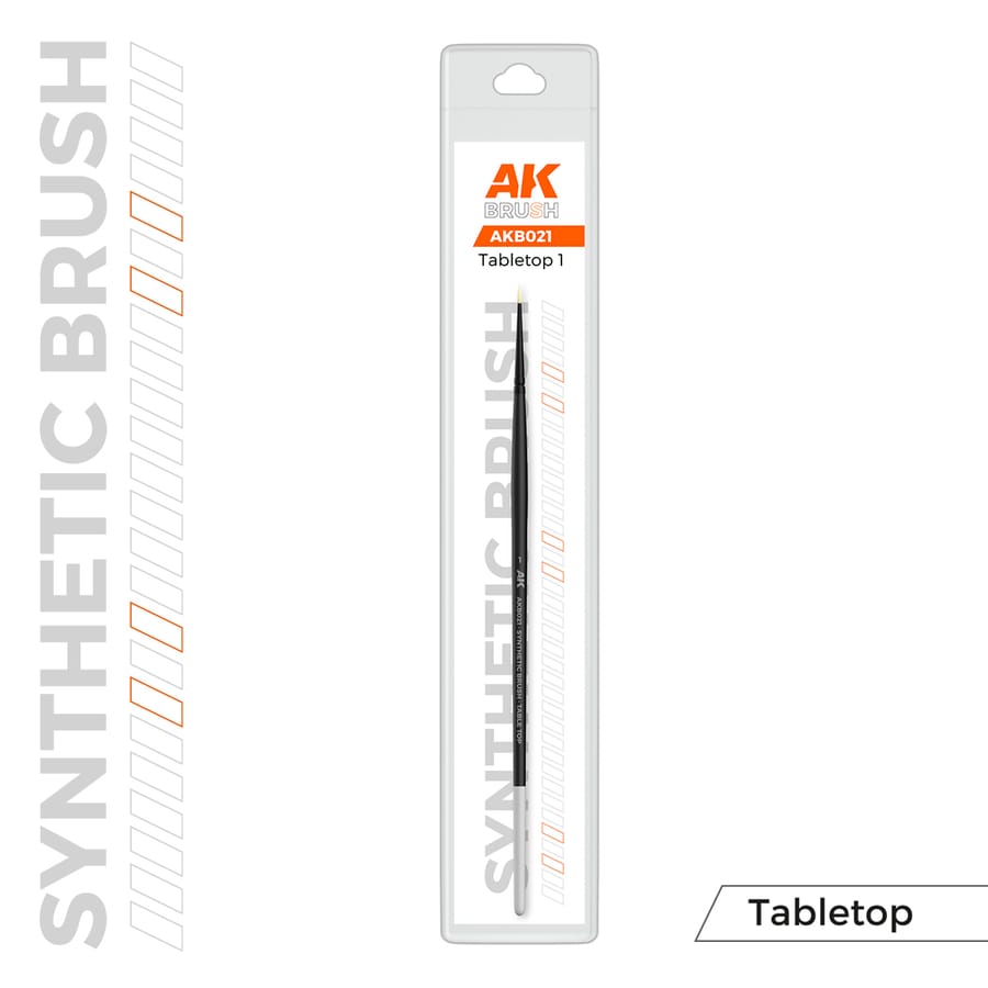 WarForge - AK SYNTHETIC TABLETOP BRUSH – 1 - Warhammer