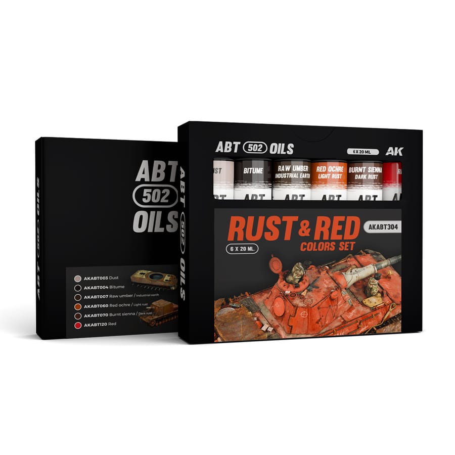WarForge - RUST & RED COLORS SET - Warhammer