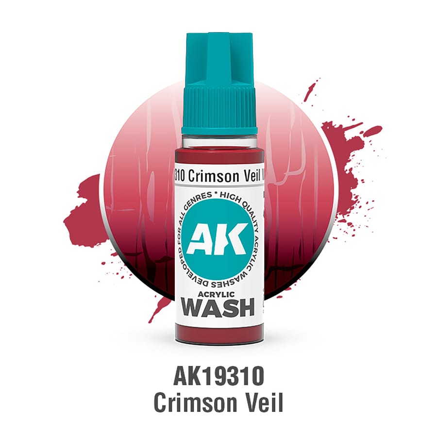 WarForge - CRIMSON VEIL – ACRYLIC WASH - Warhammer