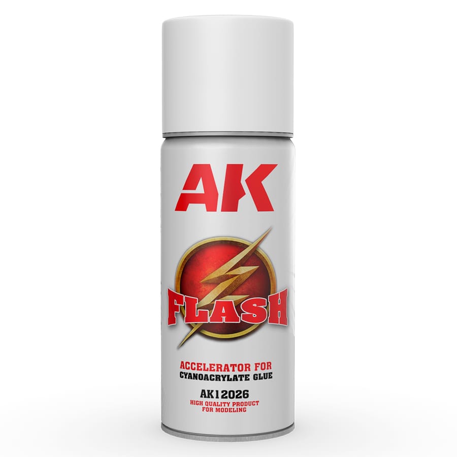 WarForge - FLASH SPRAY (200ml) – ACCELERATOR FOR CYANOACRYLATE GLUE - Warhammer