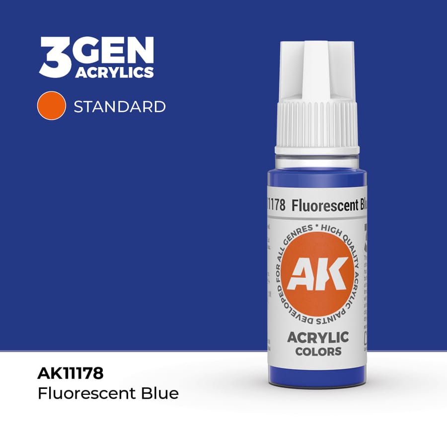 WarForge - FLUORESCENT BLUE – STANDARD - Warhammer