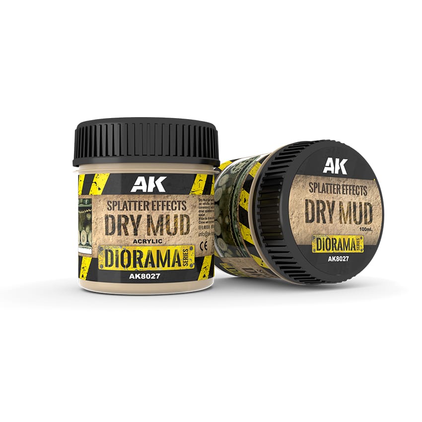 WarForge - splatter effects dry mud 100ML - Warhammer