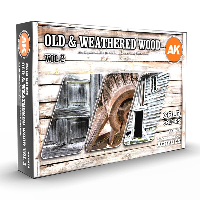 WarForge - OLD & WEATHERED WOOD VOL 2 - Warhammer