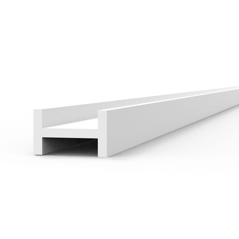 WarForge - BEAMS I SHAPE 2.50 x 1.50 x 350mm – STYRENE – (4 units) - Warhammer