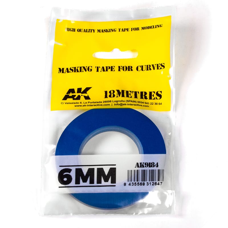 WarForge - MASKING TAPE FOR CURVES 6MM - Warhammer