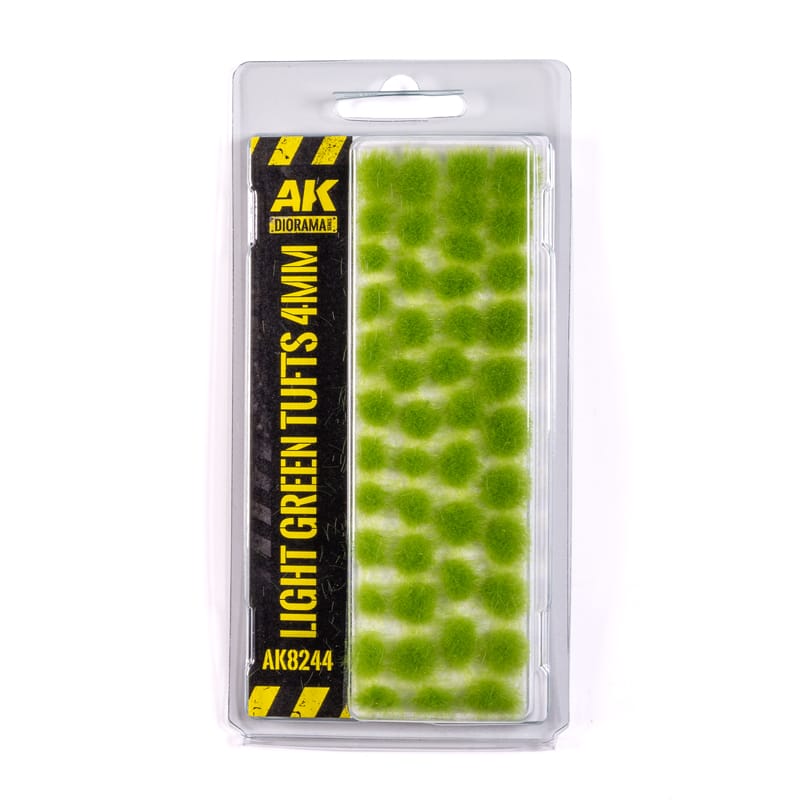 WarForge - LIGHT GREEN TUFTS 4MM - Warhammer