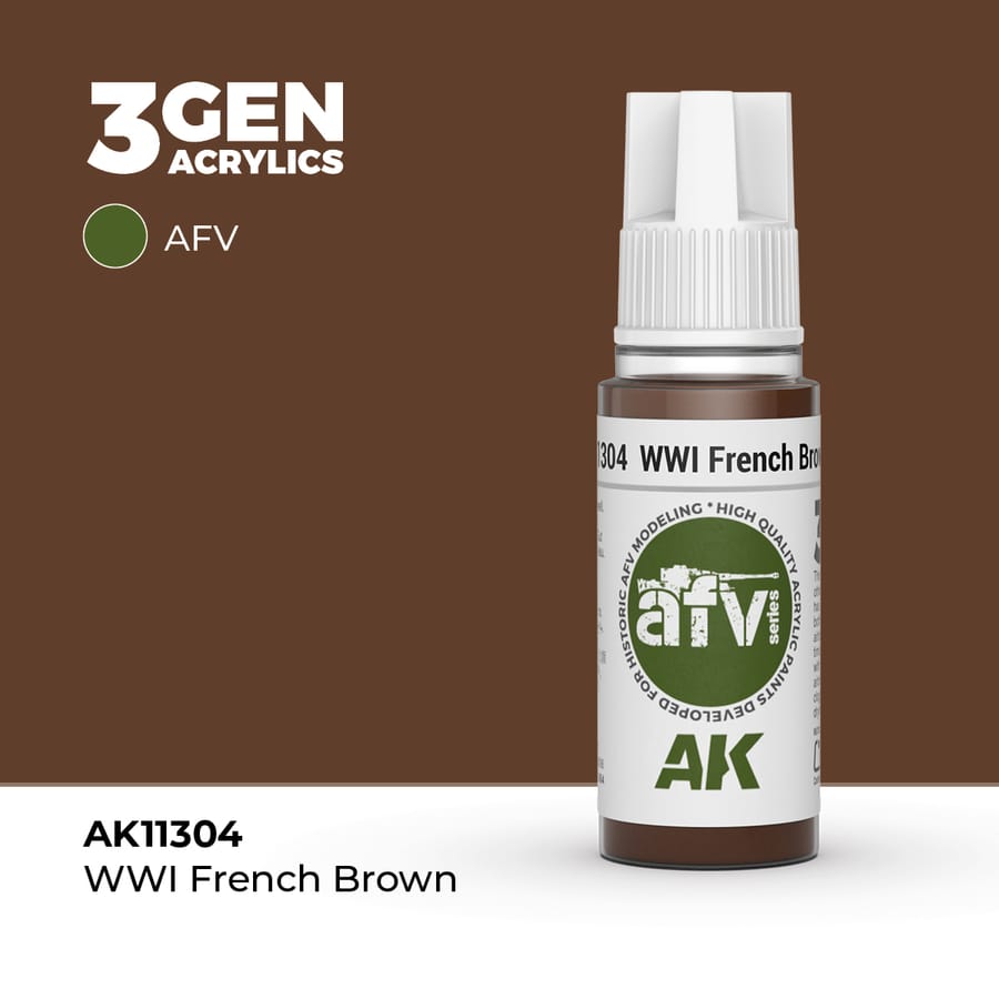 WarForge - WWI FRENCH BROWN – AFV - Warhammer