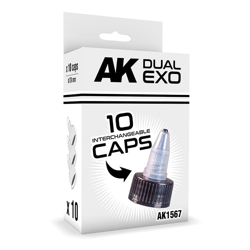 WarForge - SET OF 10 DUAL EXO INTERCHANGEABLE CAPS - Warhammer