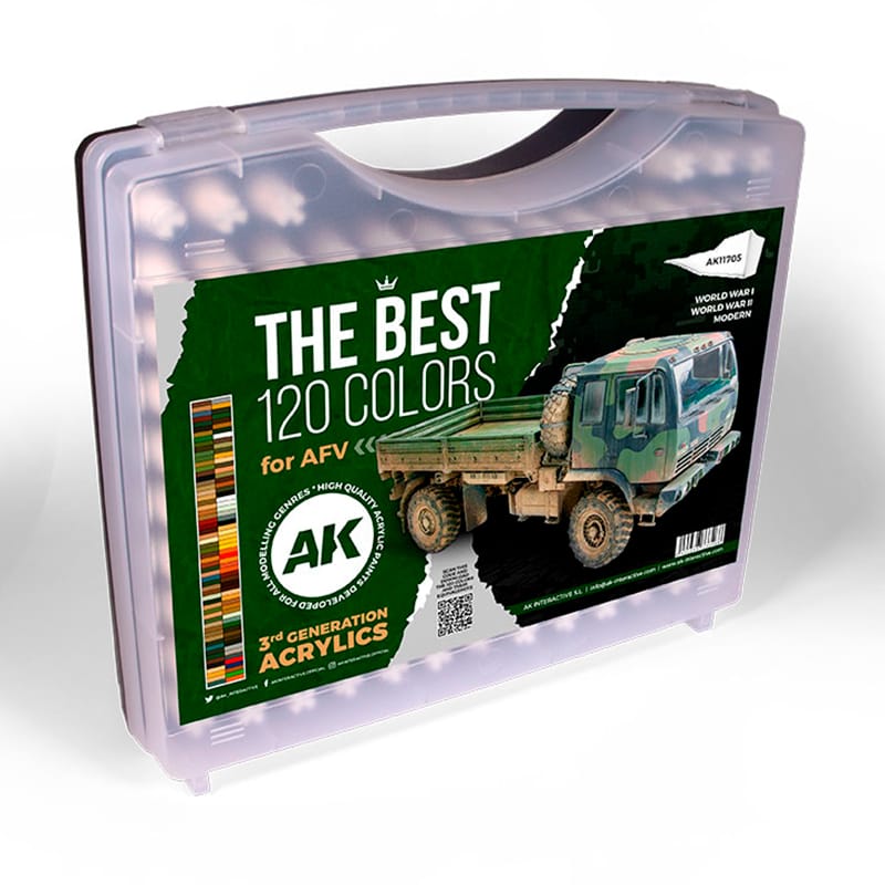 WarForge - THE BEST 120 COLORS FOR AFV - Warhammer