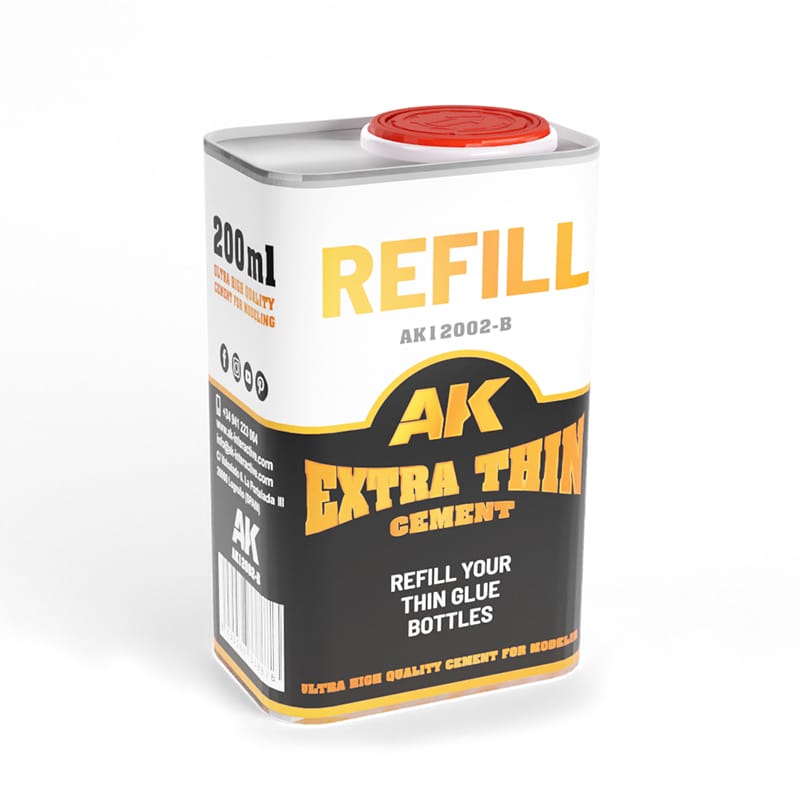 WarForge - 200 ML. REFILL – EXTRA THIN CEMENT (GLUE) - Warhammer