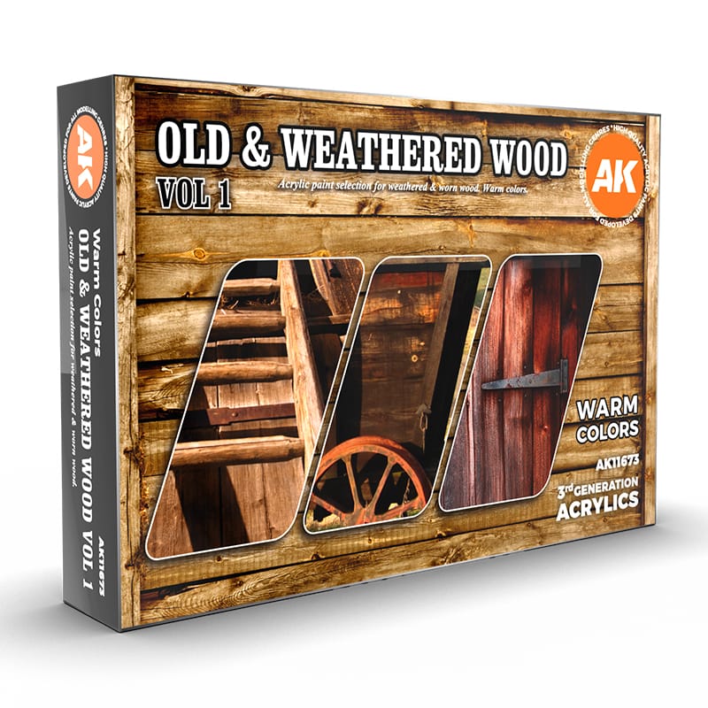 WarForge - OLD & WEATHERED WOOD VOL 1 - Warhammer