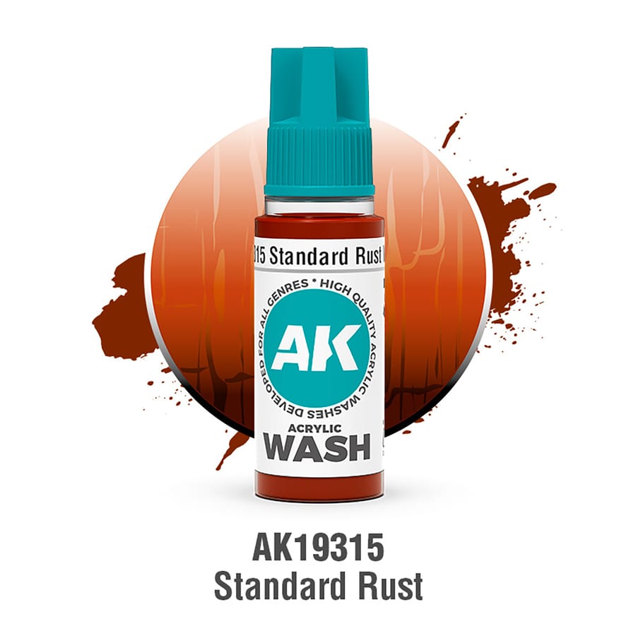 WarForge - STANDARD RUST – ACRYLIC WASH - Warhammer