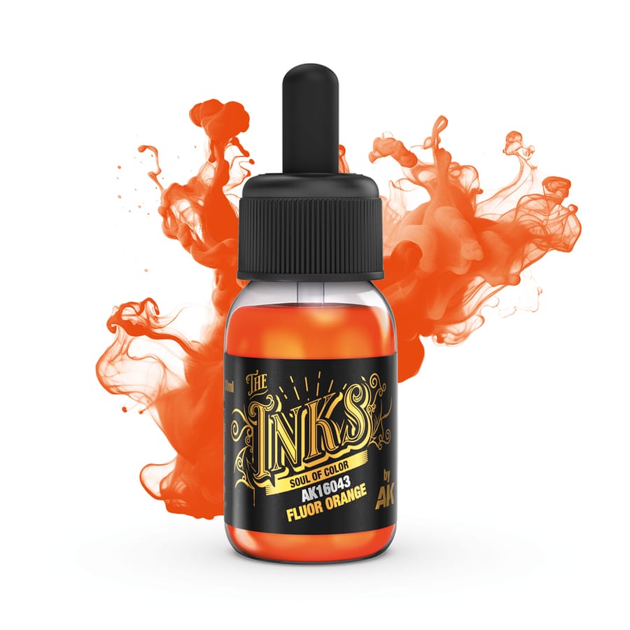 WarForge - FLUOR ORANGE – INK - Warhammer