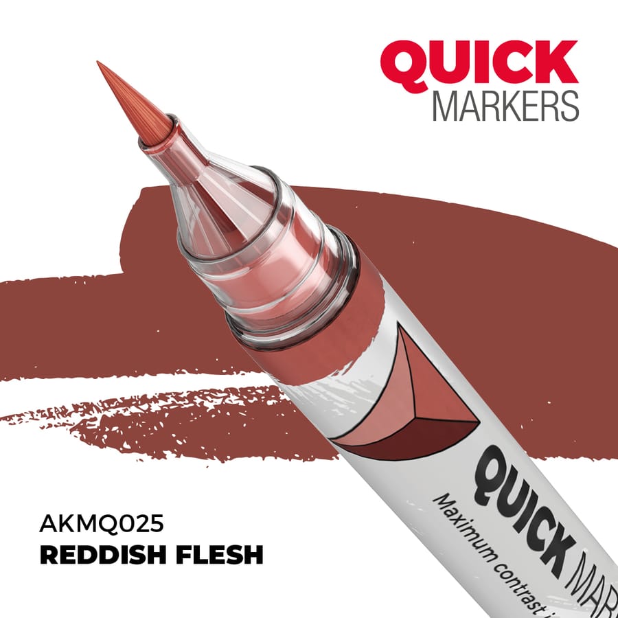 WarForge - REDDISH FLESH – QUICK MARKER - Warhammer
