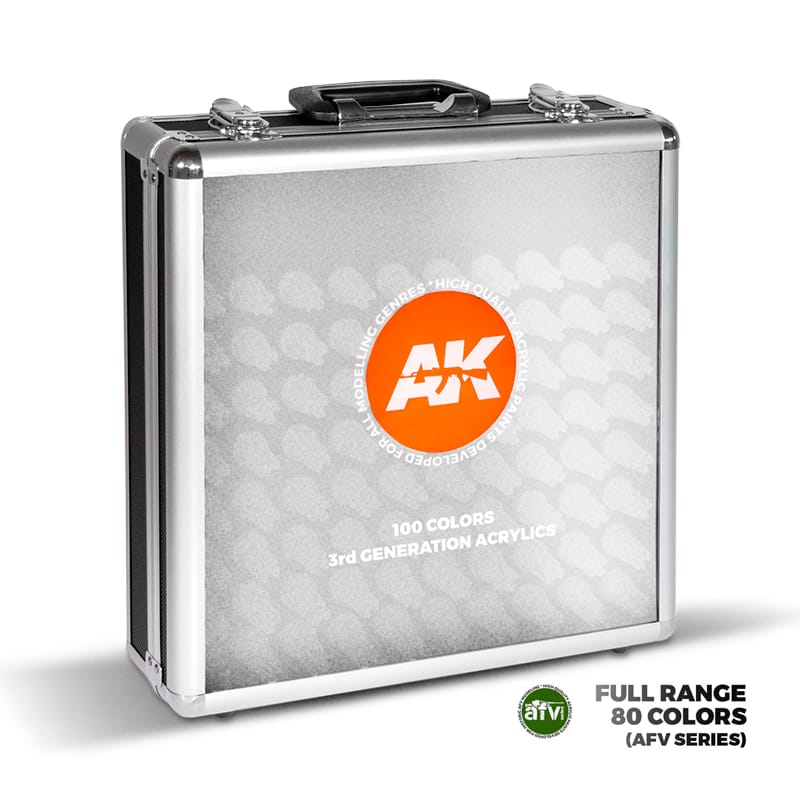 WarForge - AK BRIEFCASE WITH 80 3GEN – FULL RANGE AFV SERIES - Warhammer