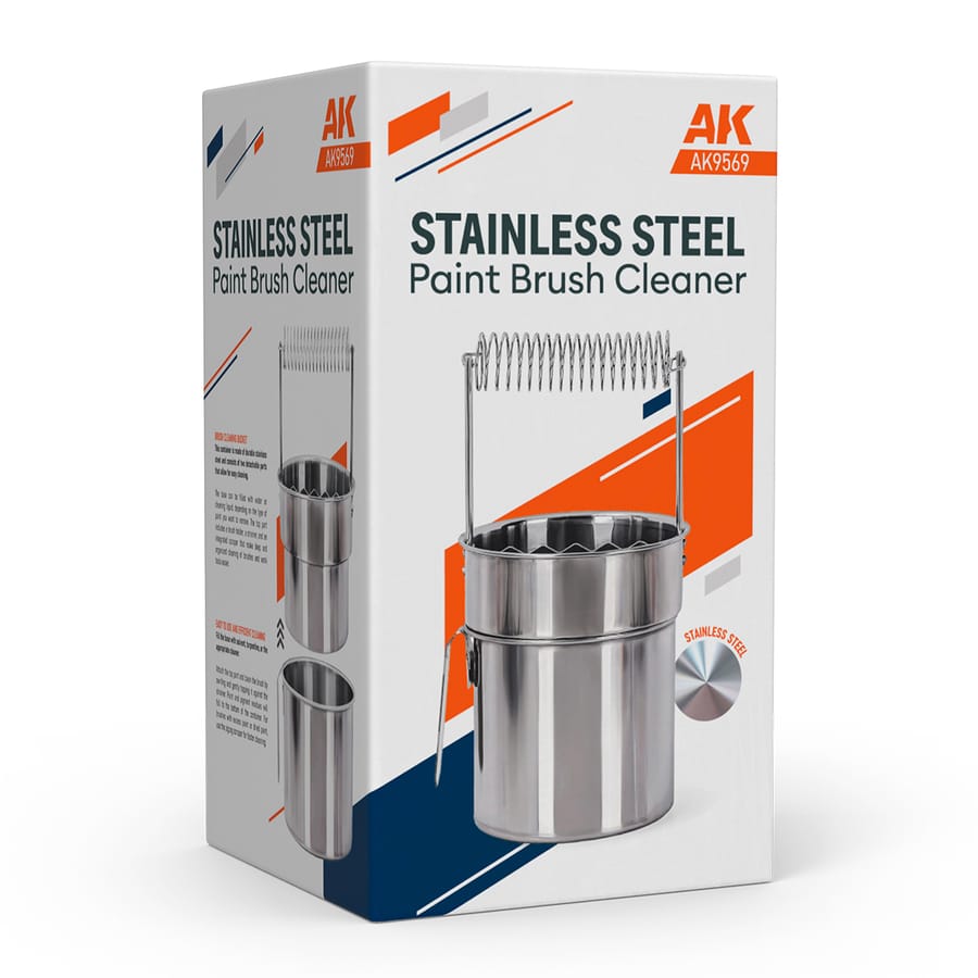 WarForge - STAINLESS STEEL PAINT BRUSH CLEANER - Warhammer