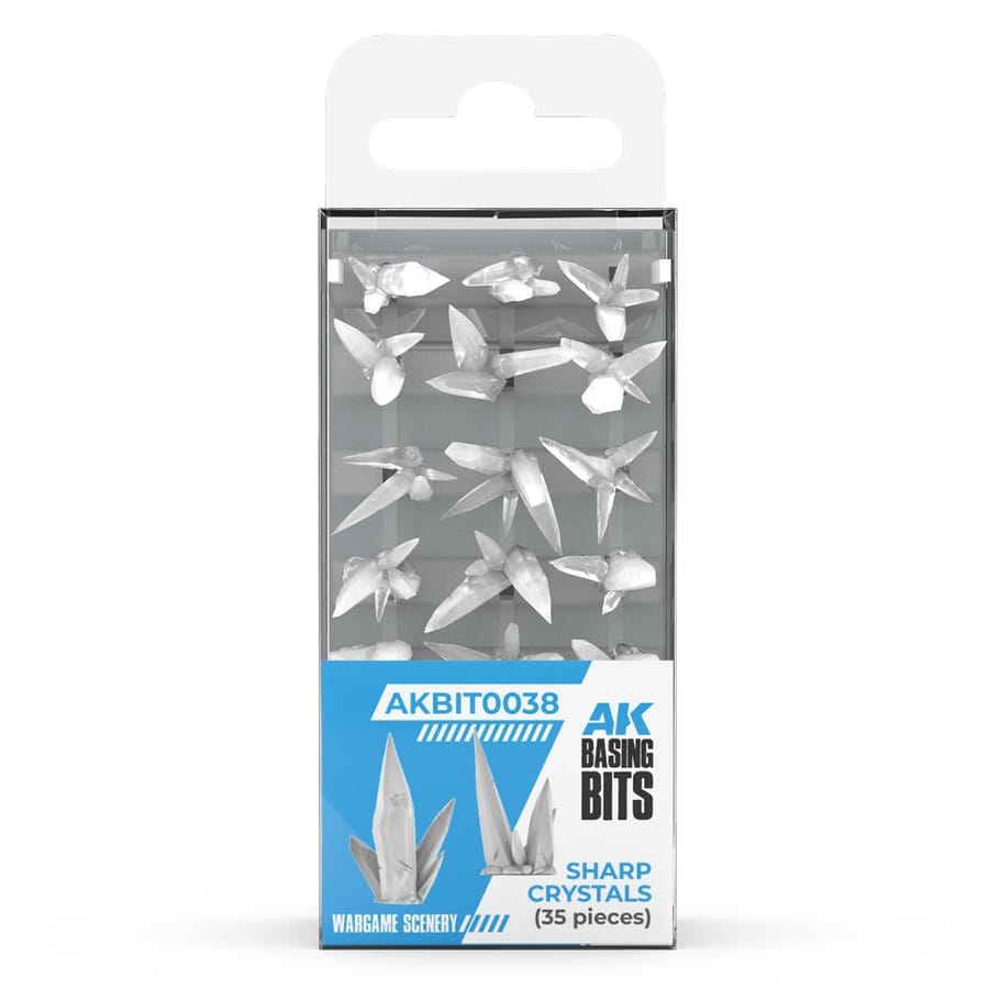 WarForge - SHARP CRYSTALS – AK BASING BITS - Warhammer