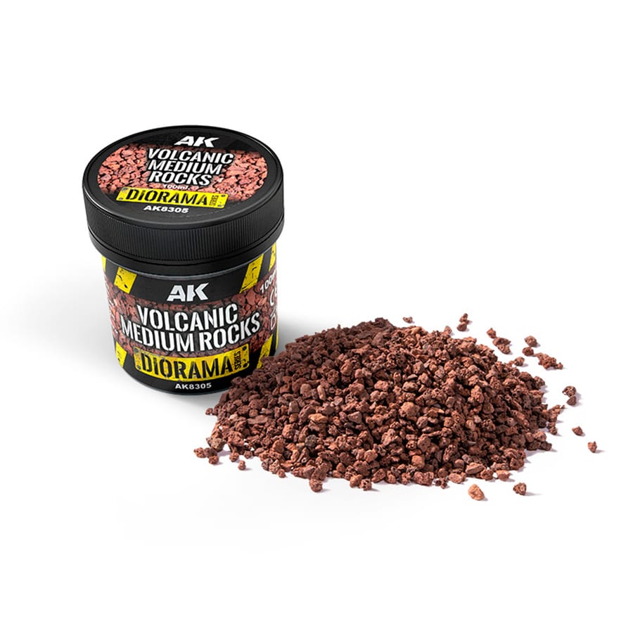 WarForge - VOLCANIC MEDIUM ROCKS - Warhammer