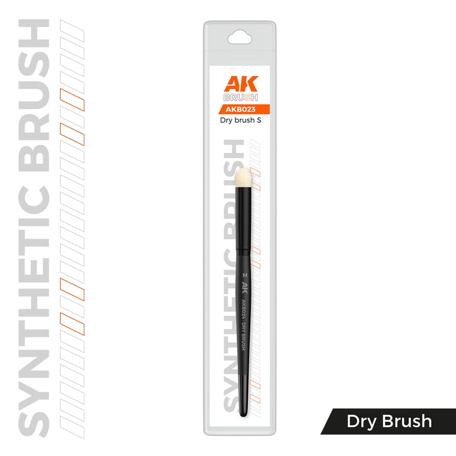 WarForge - AK SYNTHETIC DRY BRUSH – S - Warhammer