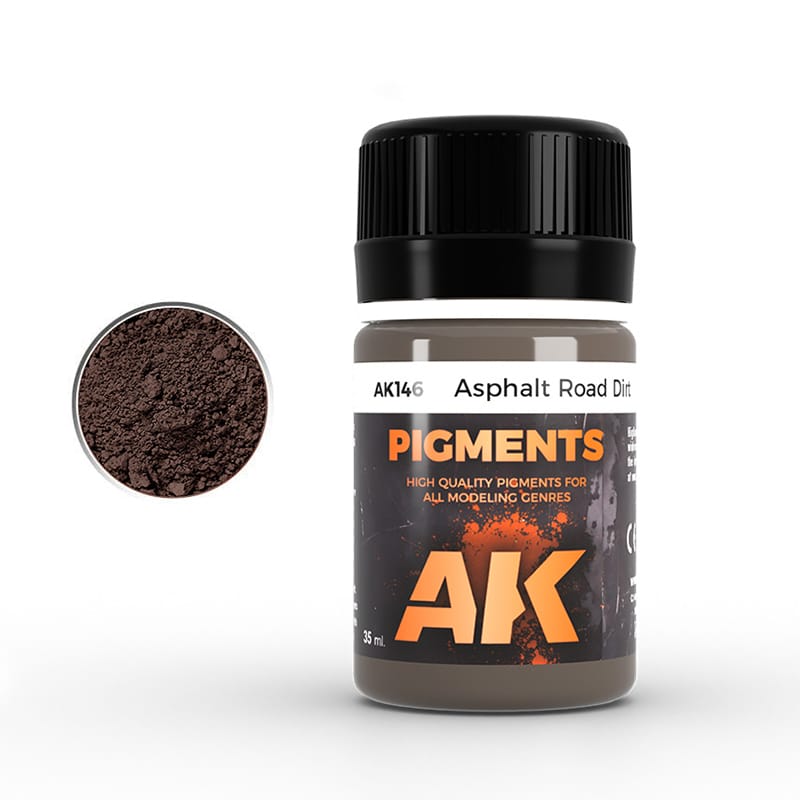 WarForge - ASPHALT ROAD DIRT PIGMENT - Warhammer