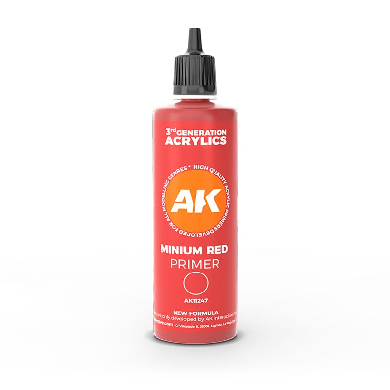 WarForge - MINIUM RED SURFACE PRIMER 100ML - Warhammer