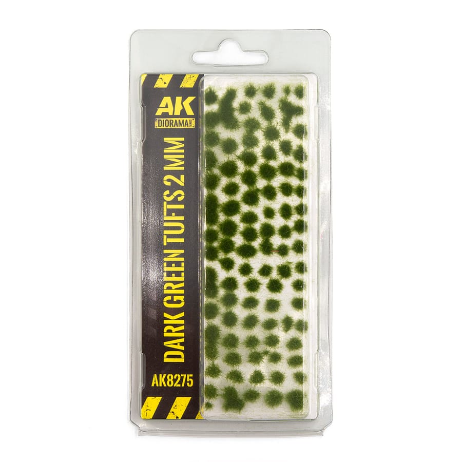 WarForge - DARK GREEN TUFTS 2MM - Warhammer