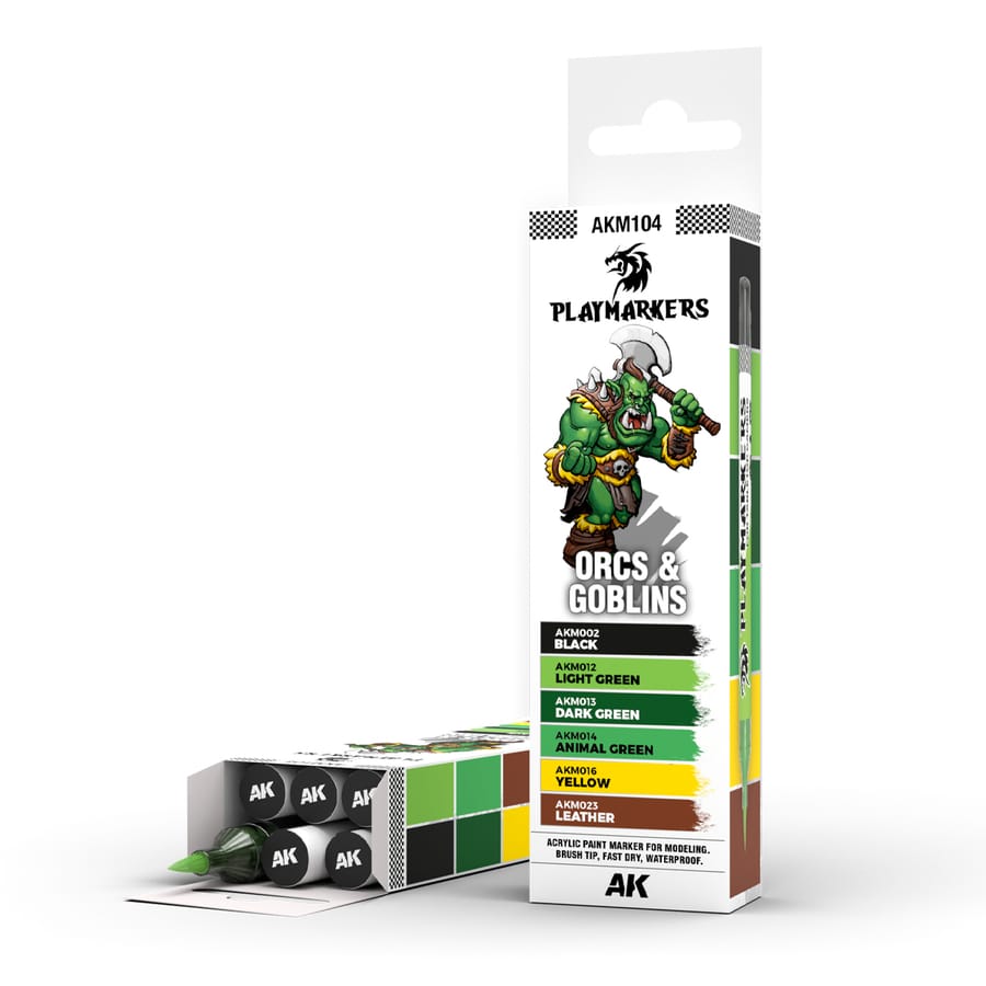 WarForge - ORCS & GOBLINS – PLAYMARKER SET - Warhammer