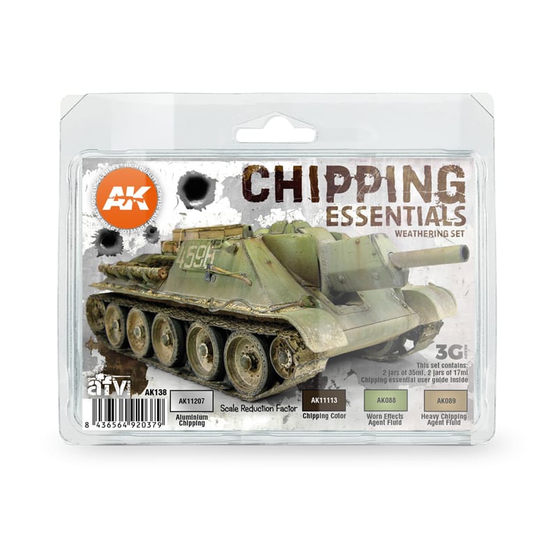 WarForge - CHIPPING ESSENTIALS WEATHERING SET - Warhammer