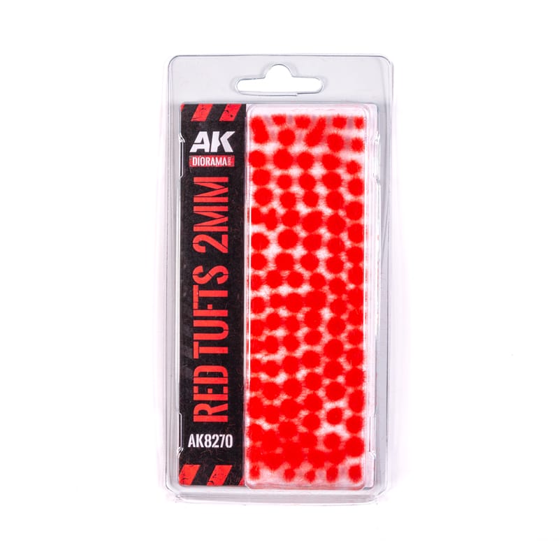 WarForge - RED FANTASY TUFTS 2MM - Warhammer