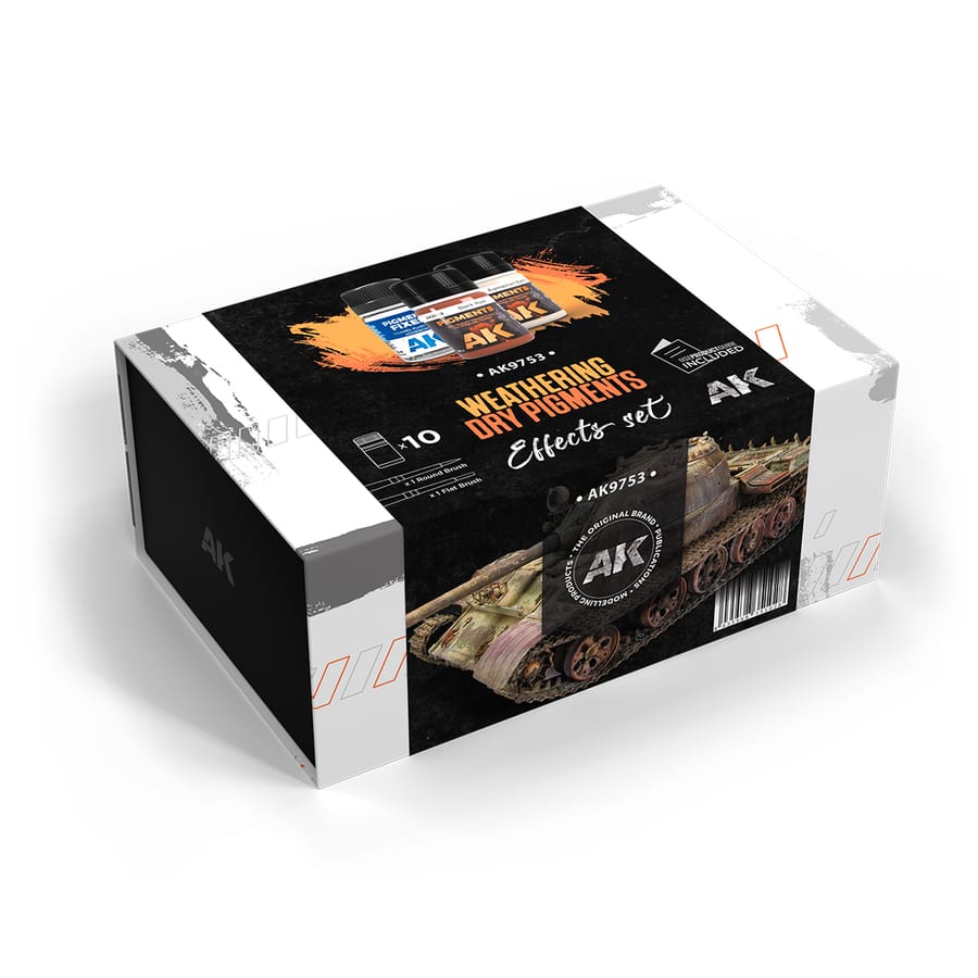 WarForge - WEATHERING DRY PIGMENTS EFFECTS SET - Warhammer