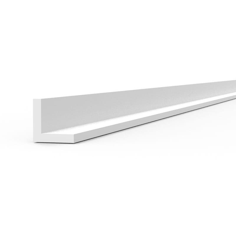 WarForge - Angle 1.50 x 1.50 x 350mm – STYRENE ANGLE – (4 units) - Warhammer